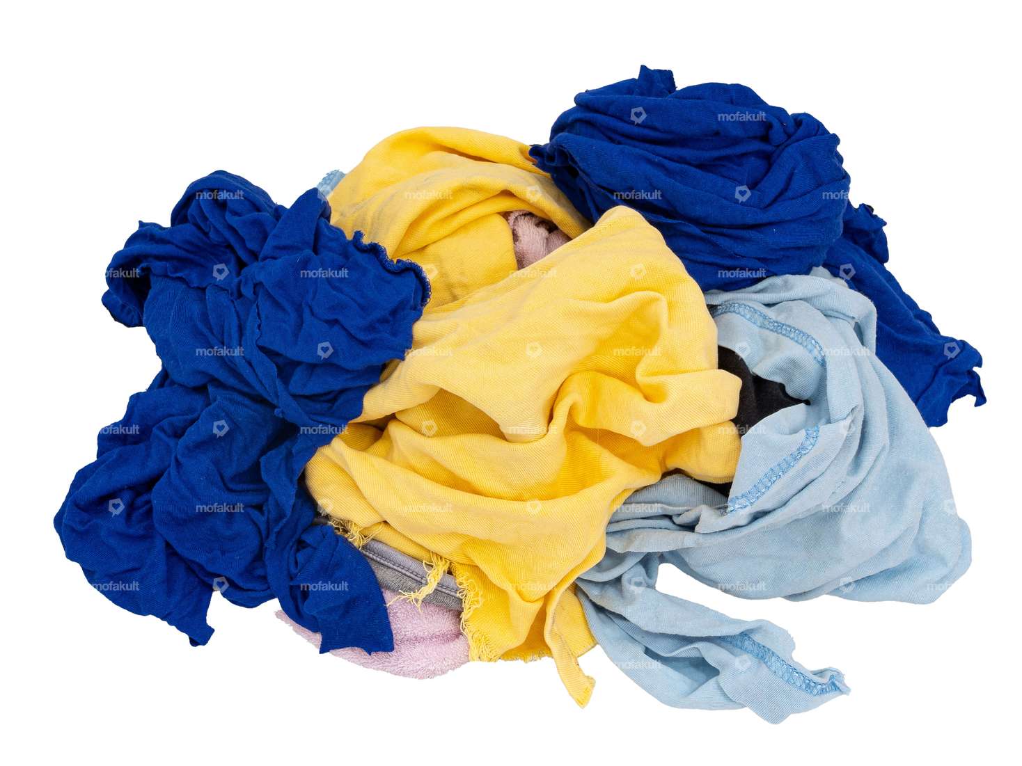 Putzlappen Trikot gemischt 5 kg Carousel Image 2