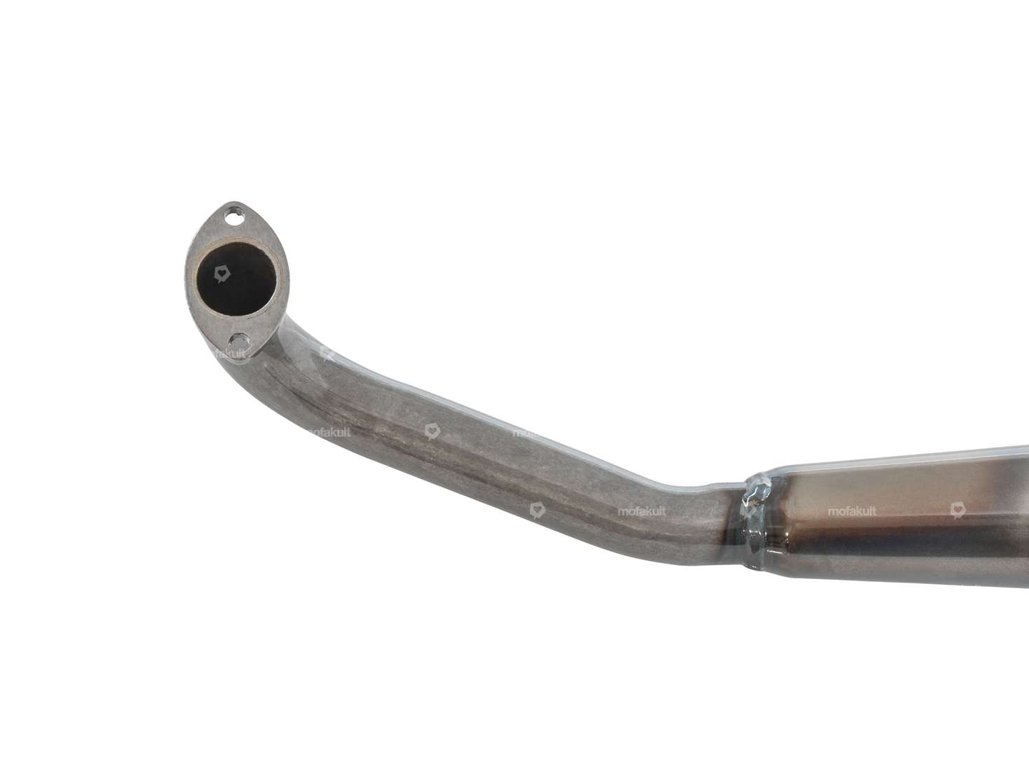 Exhaust "Bullet EVO-1" blanco | Puch Maxi E50 Carousel Image 4