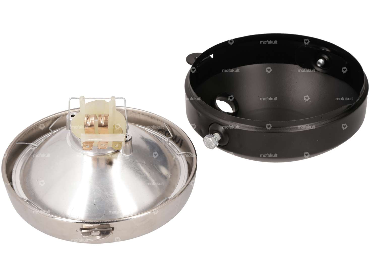 SIM Scheinwerfer rund Ø 14 cm Inox / schwarz Carousel Image 3