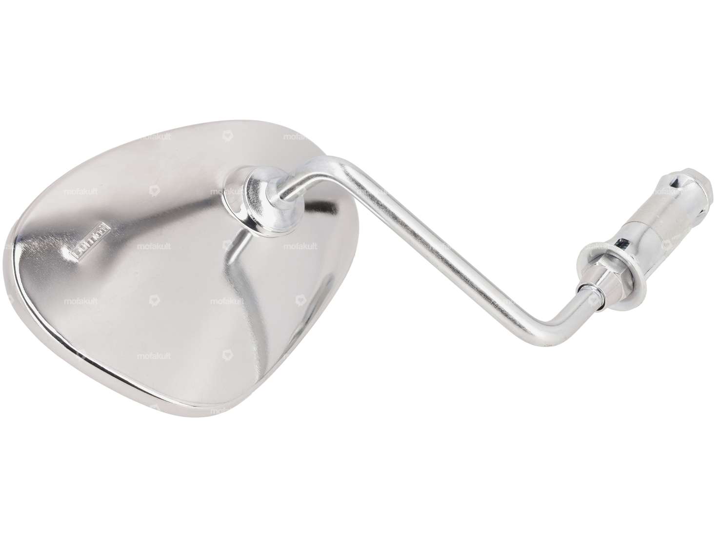 Bumm mirror oval right plug-in version chrome | Hercules Carousel Image 3