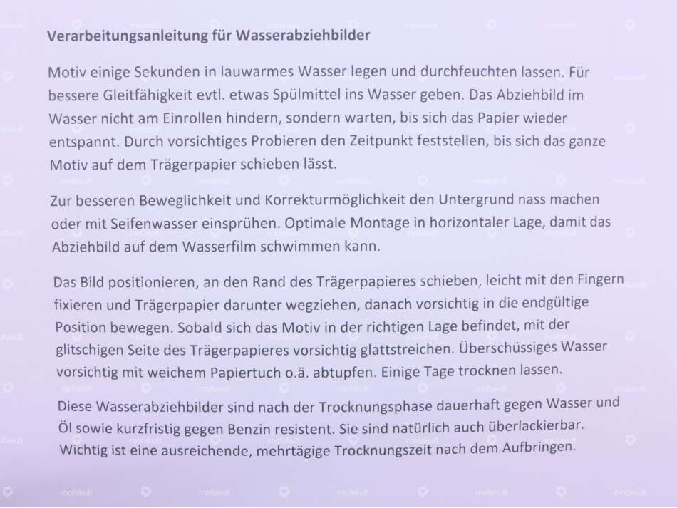 Göricke coat of arms water decal black Carousel Image 2