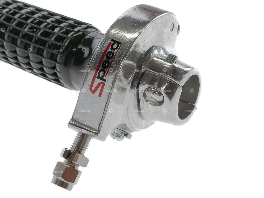 Short throttle chrome Carousel Image 2