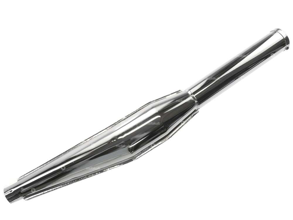 Jamarcol muffler 32 mm chrome Carousel Image 1