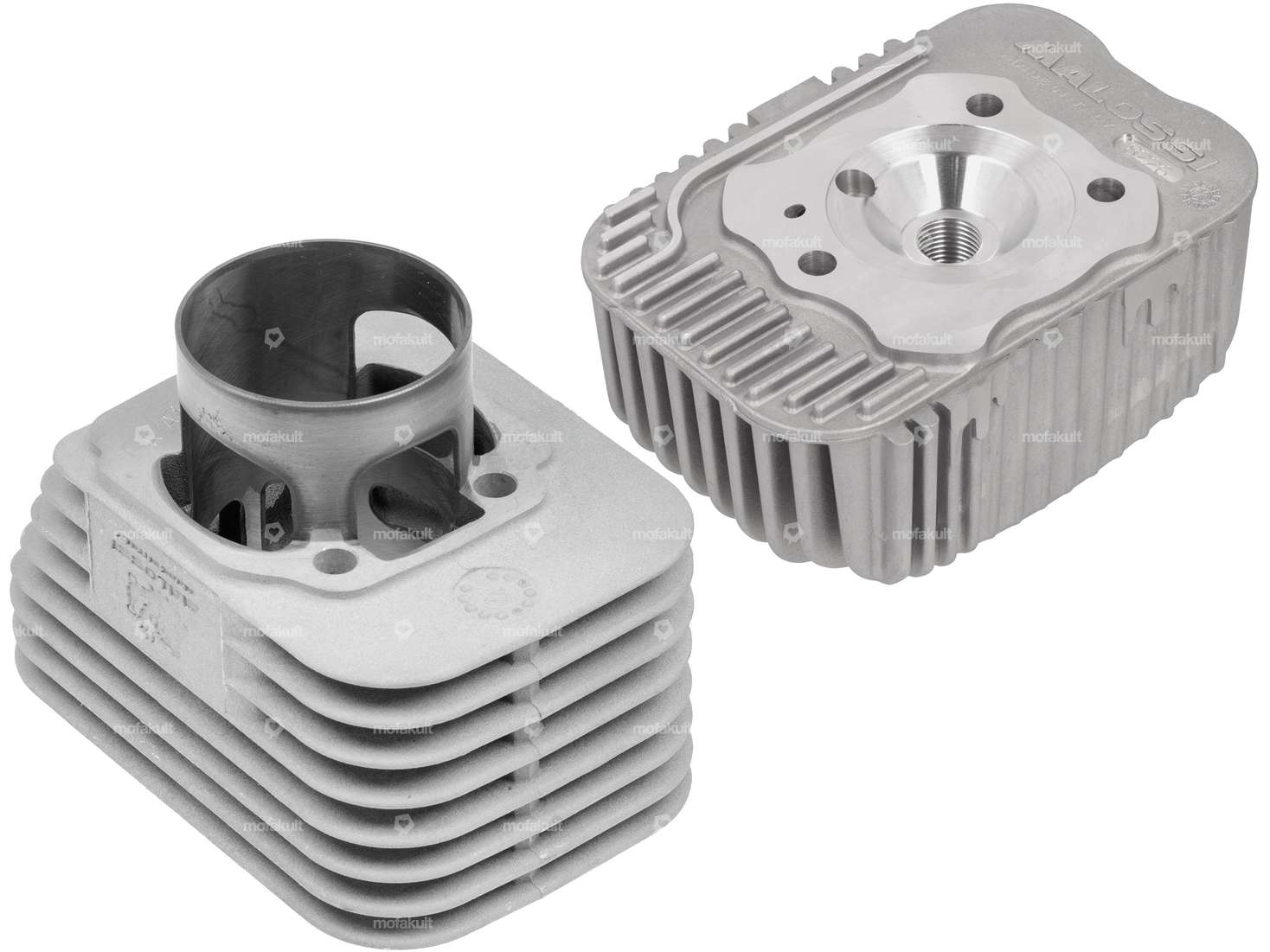 Malossi 47 mm Zylinderkit BIG DEPS inkl. Kopf 12 mm KoBo | Piaggio Ciao, Bravo, Boxer Carousel Image 3