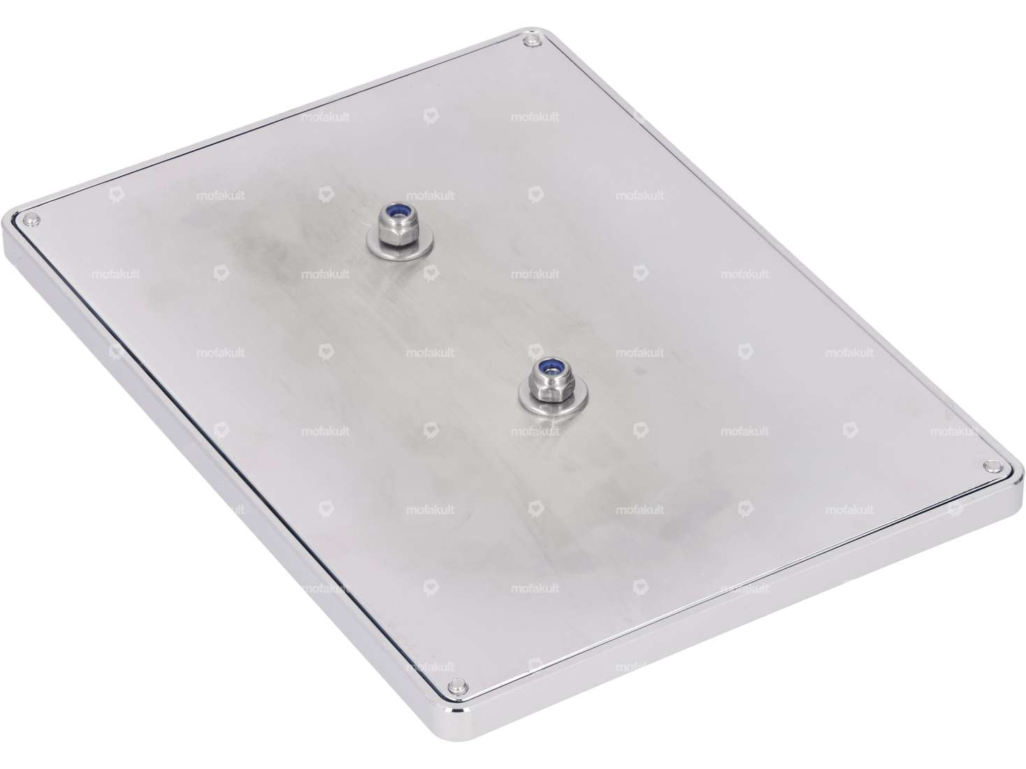 66HEROES Nummernrahmen Custom Chrom (CH-Version) Carousel Image 2