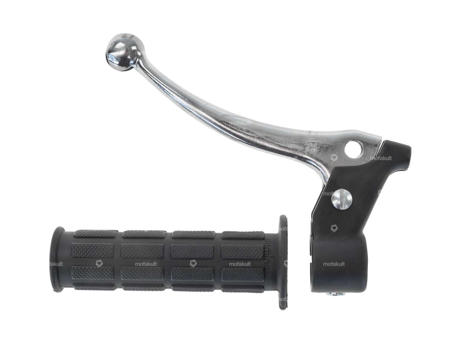 Domino brake lever aluminum block pattern black Carousel Image 1