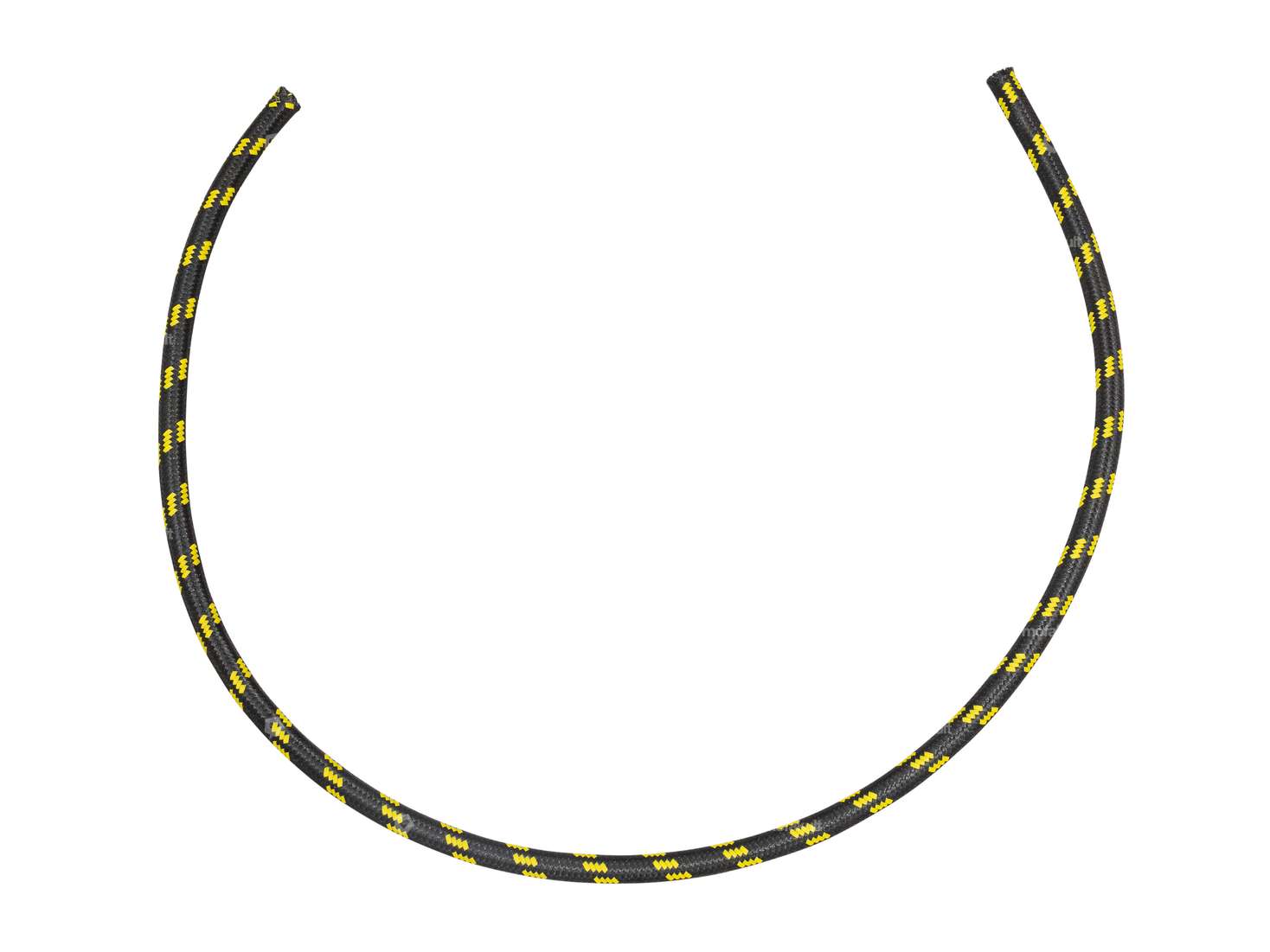 Ignition cable Ø 7 x 500 mm textile black / yellow Carousel Image 1