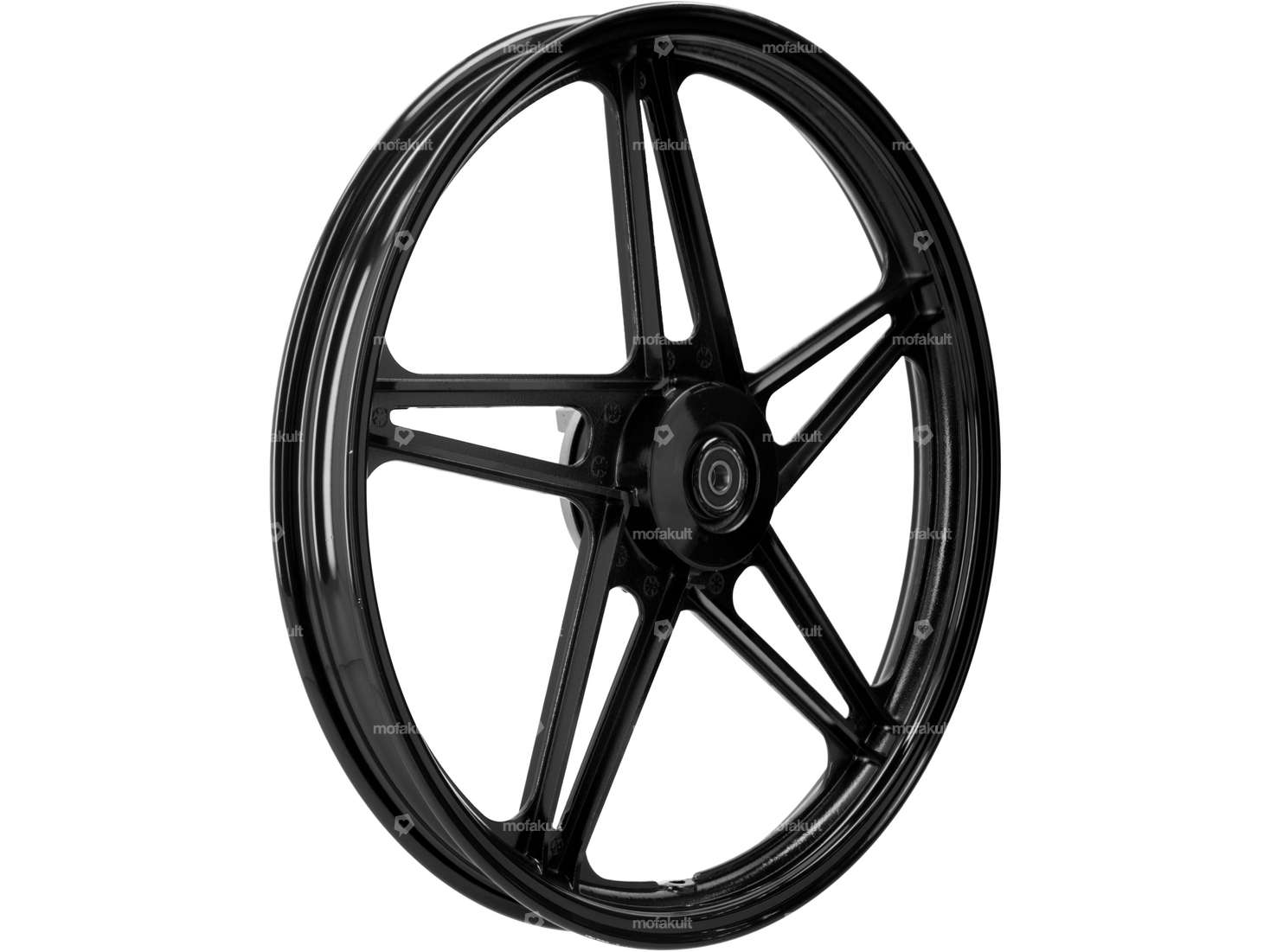 Felgensatz 17" Guss schwarz (5 Speichen) | Peugeot 103 Carousel Image 2