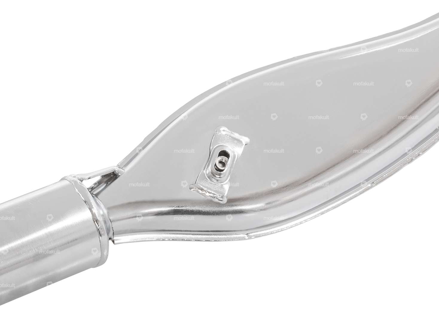 TECNO Auspuff «flat belly» Chrom | Puch Maxi Carousel Image 2