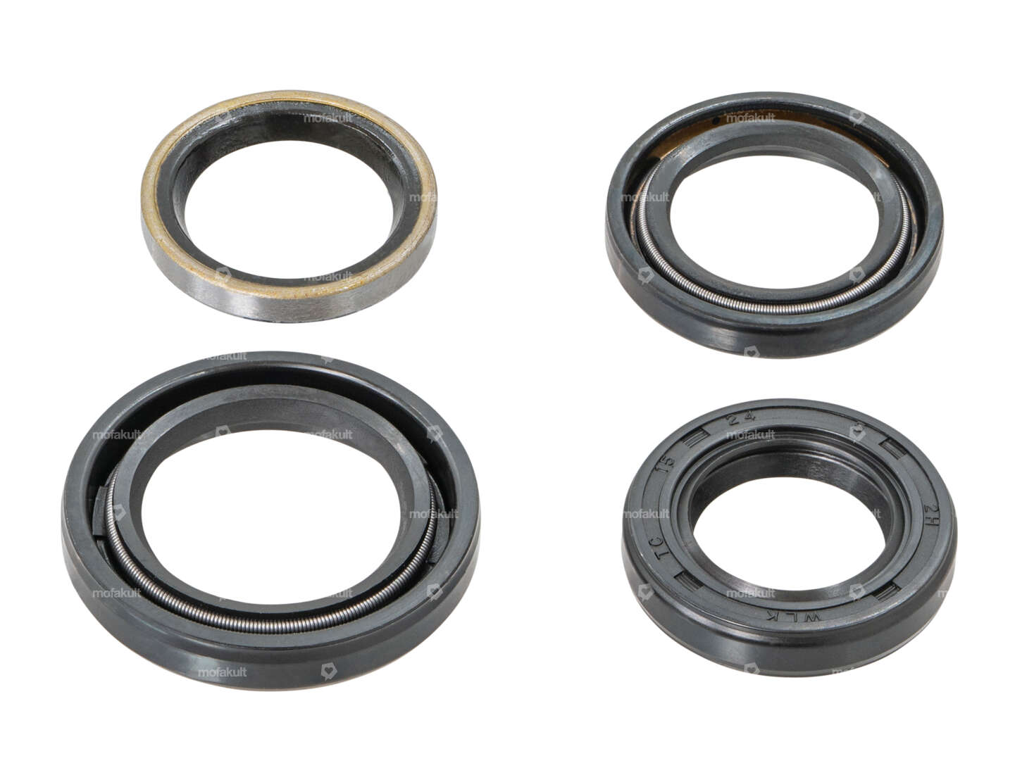 GPO oil seal set engine & gearbox (mono) | Piaggio Ciao, SI, Bravo, Boxer Carousel Image 1