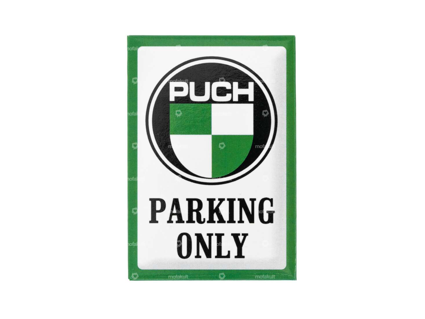 Magnet «Puch parking only» 7.6 x 5.3 cm Carousel Image 1