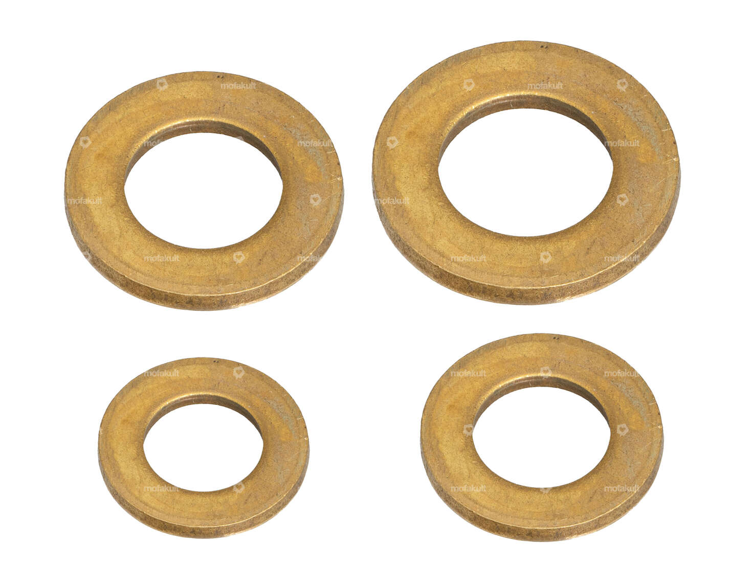 Washer M4 - M12 brass Carousel Image 1