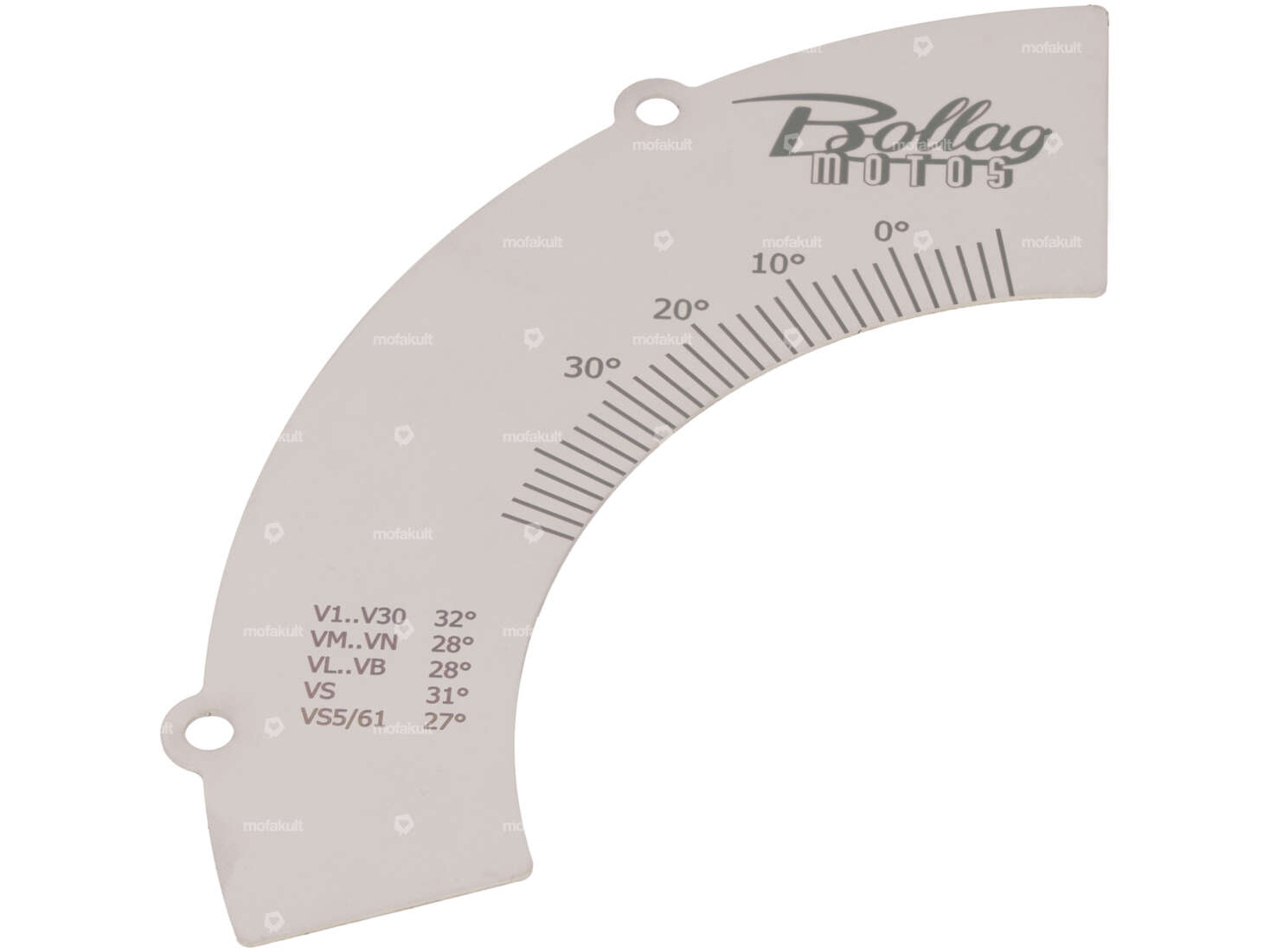 Bollag Motos degree disk breaker ignition Inox | Vespa Wideframe Carousel Image 1