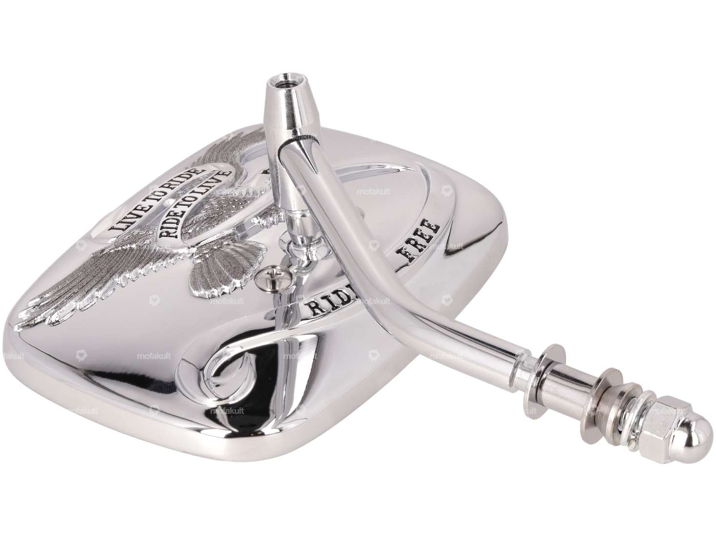 Spiegel «Adler» eckig Chrom Carousel Image 3