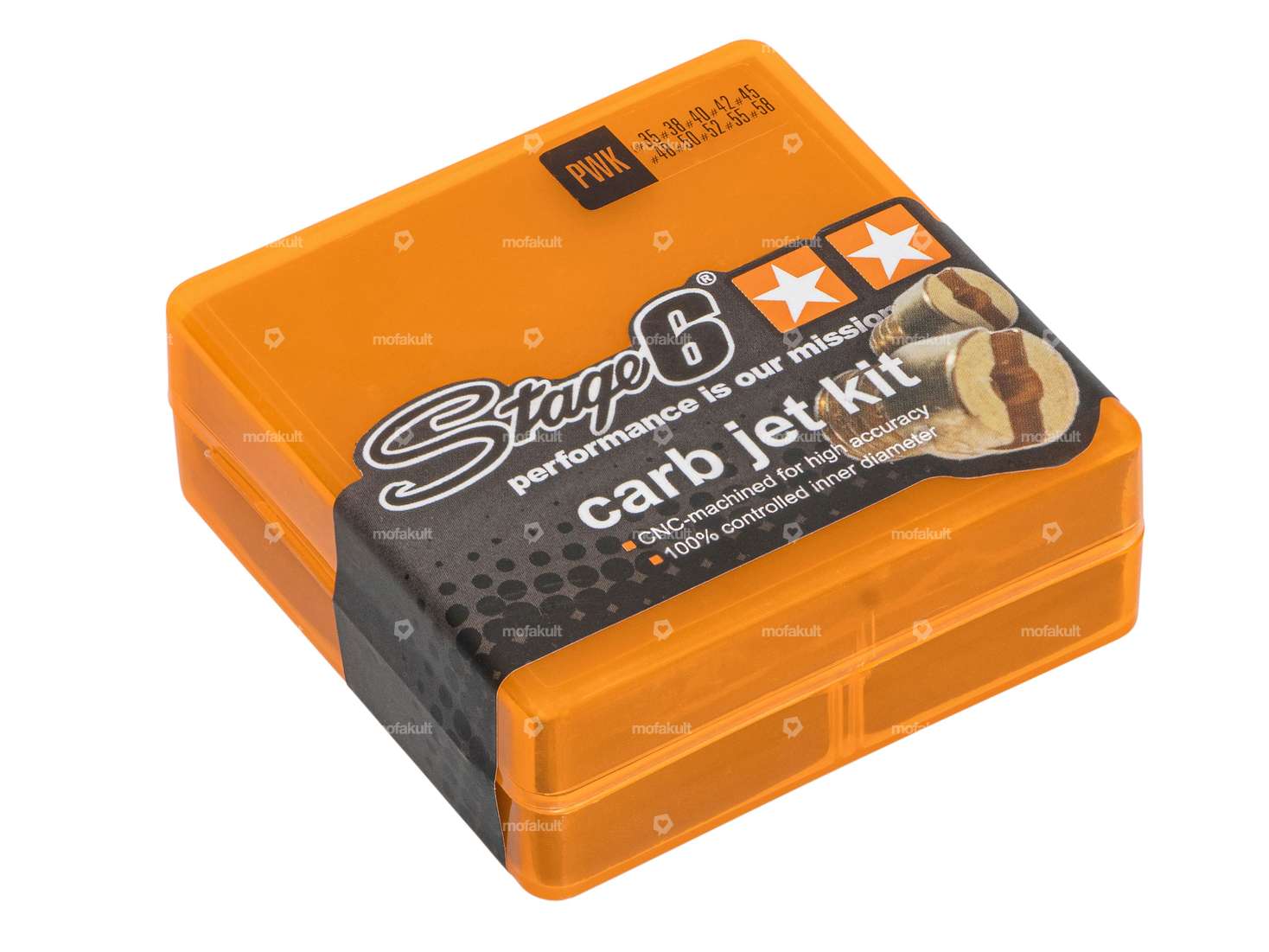 Stage6 nozzle set main nozzles (size 100 - 122) PWK / Keihin Carousel Image 3