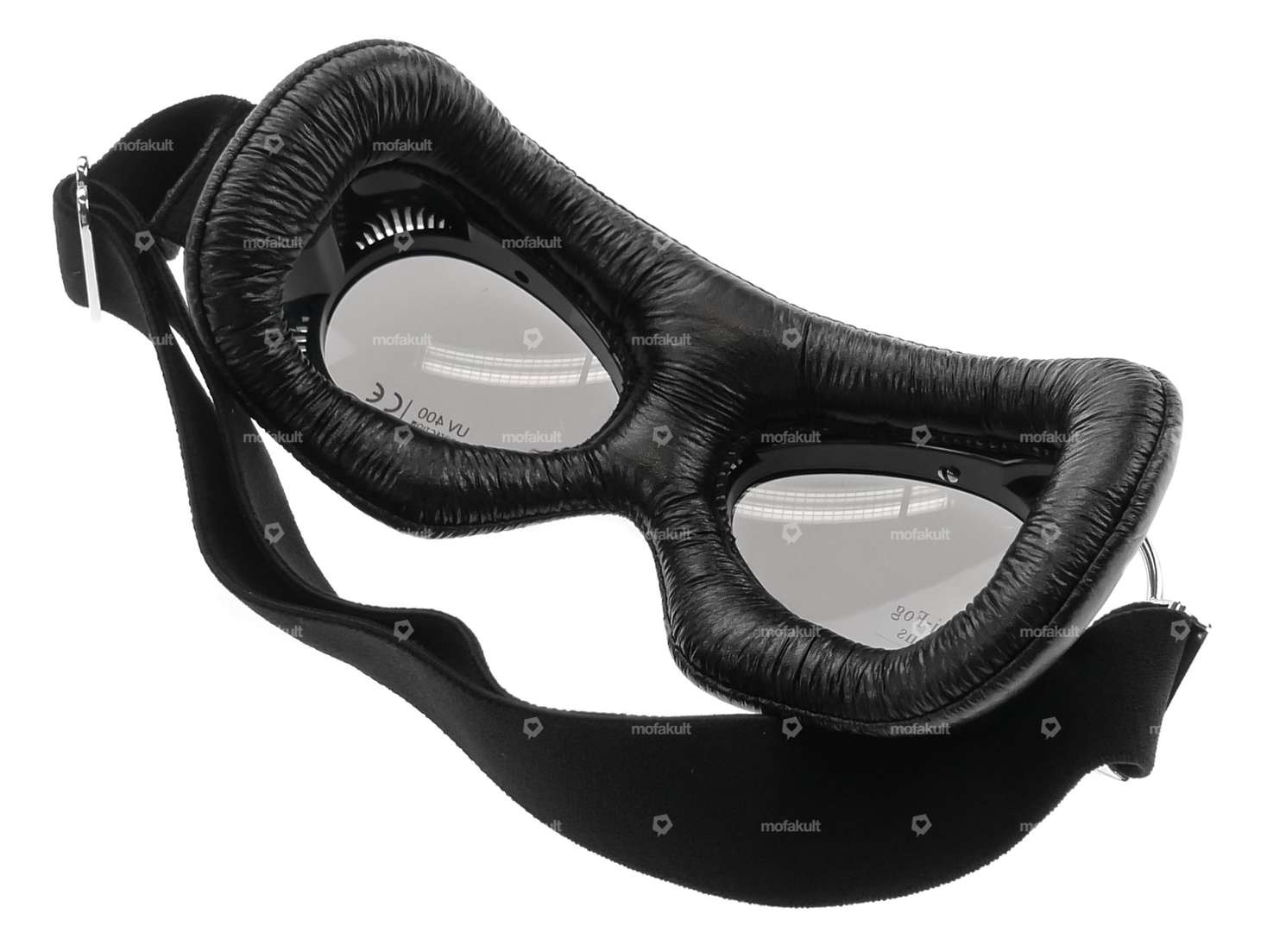 Fliegerbrille Vintage Chrom Carousel Image 4