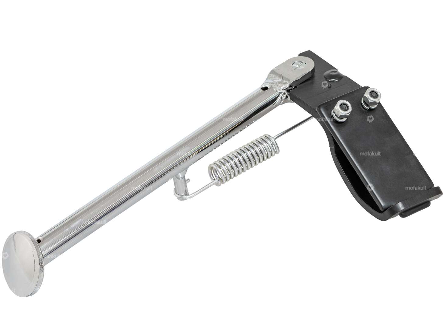 Side stand chrome (solid) | Puch Maxi S, N, P1 / Supermaxi LG1, LG2 / X30 NS, NL, NG, N-2AH Carousel Image 2