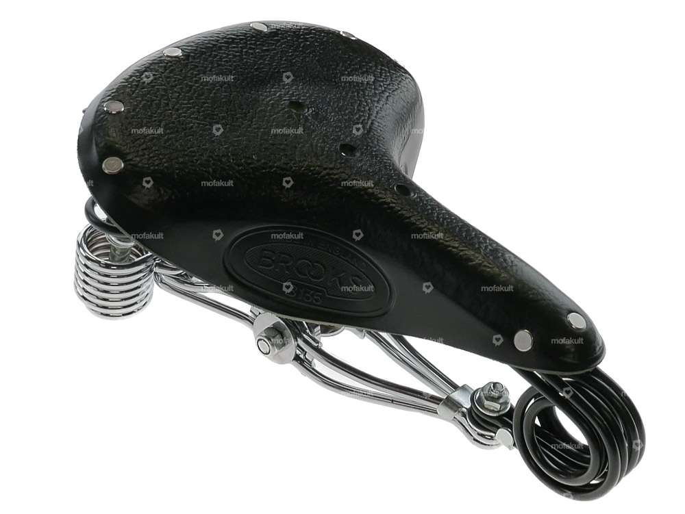 BROOKS saddle leather black Carousel Image 5