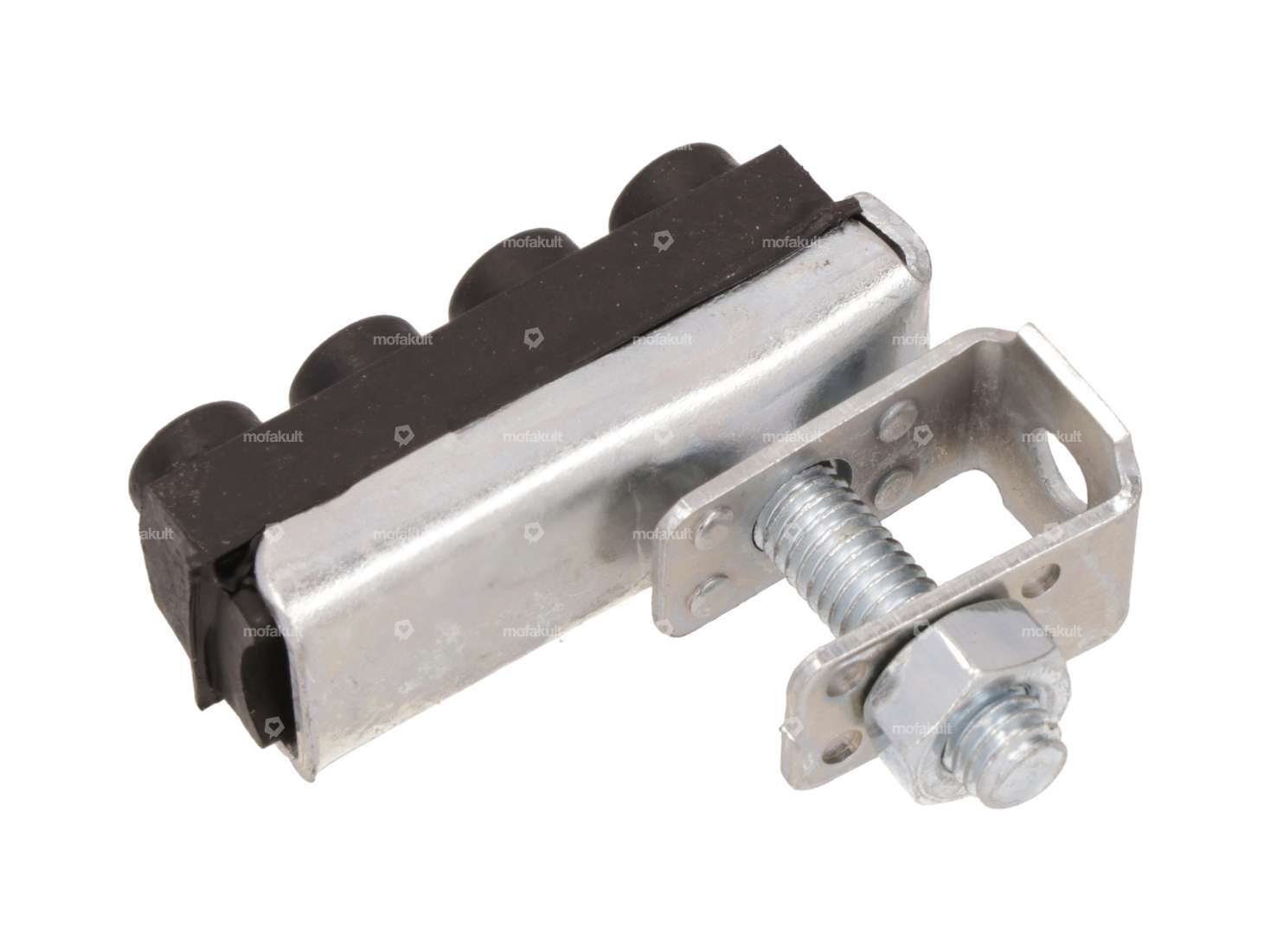 Front brake pad with support bracket | Solex Carousel Image 2