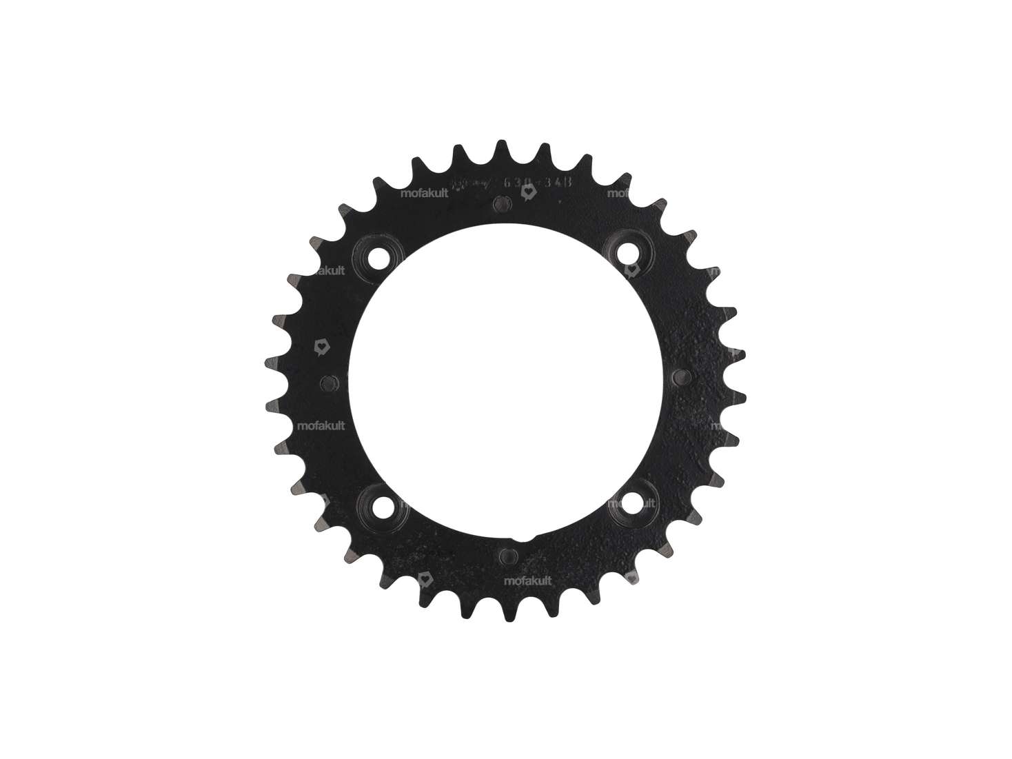 ESJOT Zahnkranz 34 Zähne 4-Loch Rücktritt schwarz Carousel Image 1