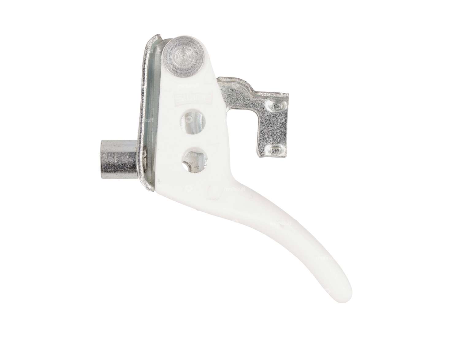 swiing® revival decorative lever slotted mount left white (Magura) Carousel Image 1