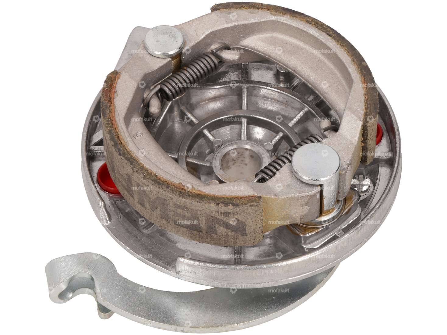 GPO brake anchor plate front 11 mm axle (1A quality) | Puch Maxi S, N / X30 Sport NS, NL / Velux Carousel Image 2