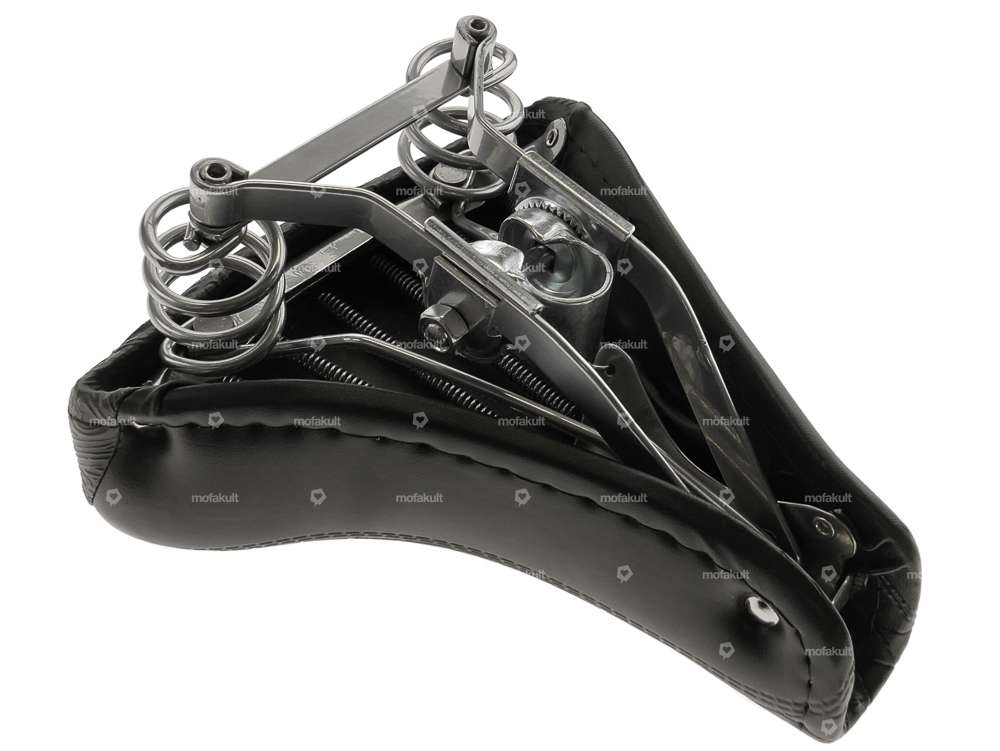 Sattel Comfort Raute Tonnenfedern schwarz Carousel Image 3