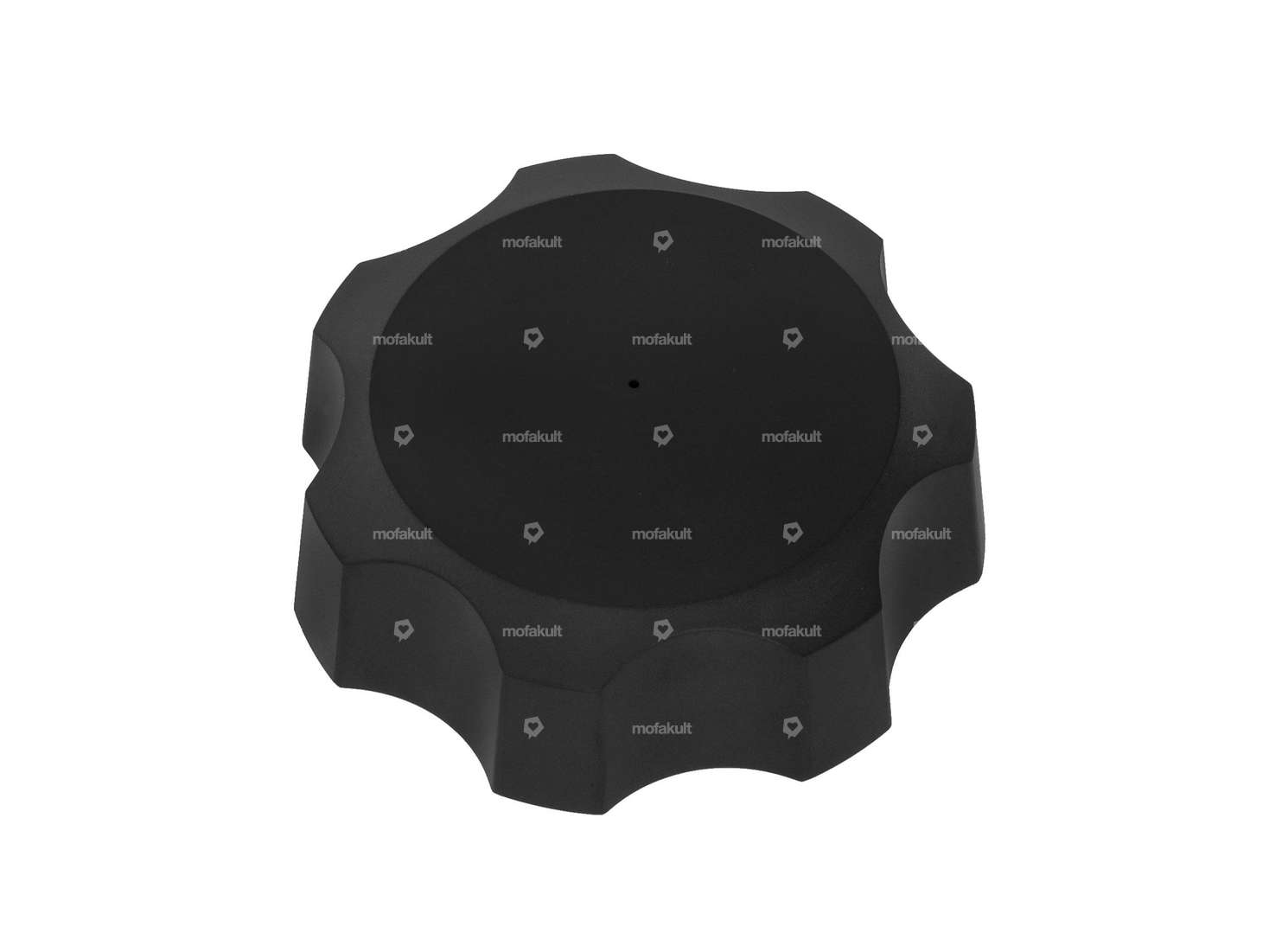 66HEROES Tank cap M44x4 Oldschool aluminum black | Puch Carousel Image 1