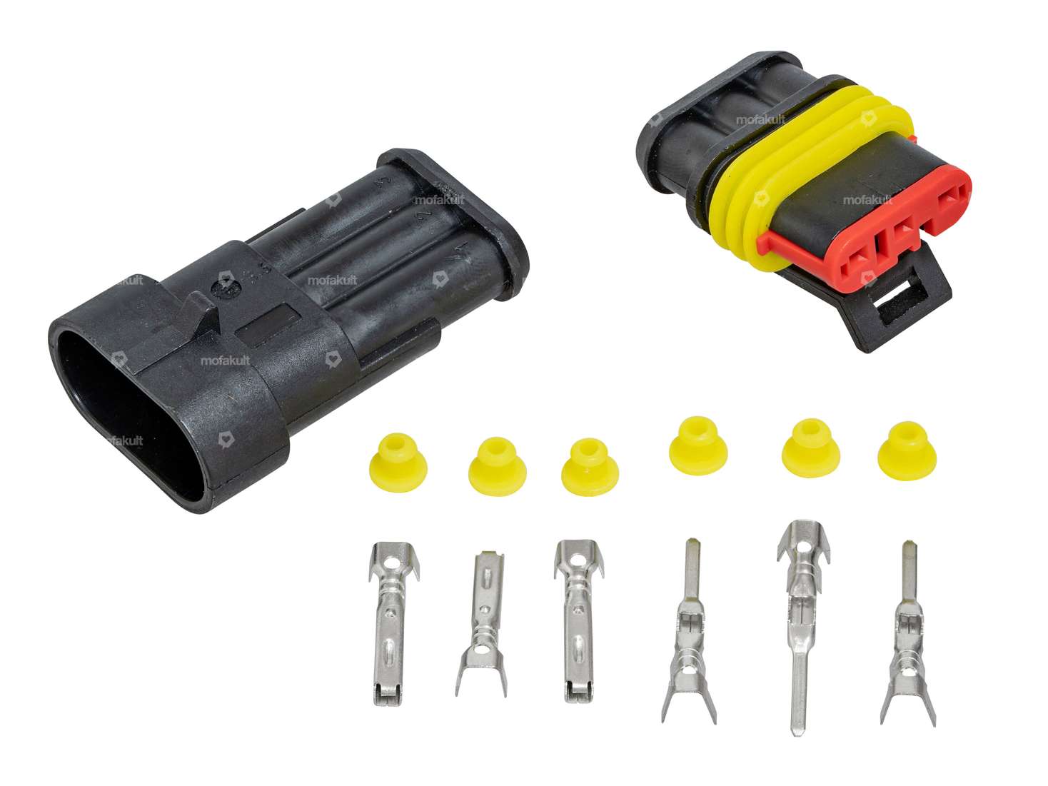 Superseal Stecker 3-polig wasserdicht Carousel Image 1