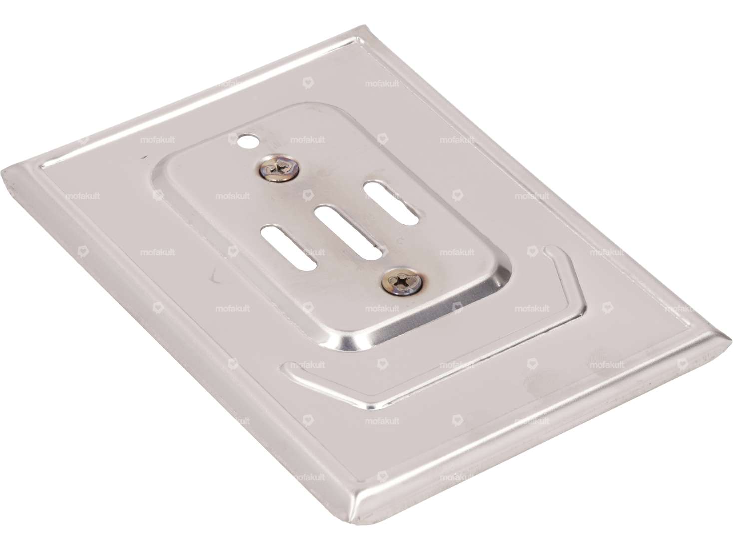 Buzzetti license plate holder Inox (CH version) Carousel Image 2