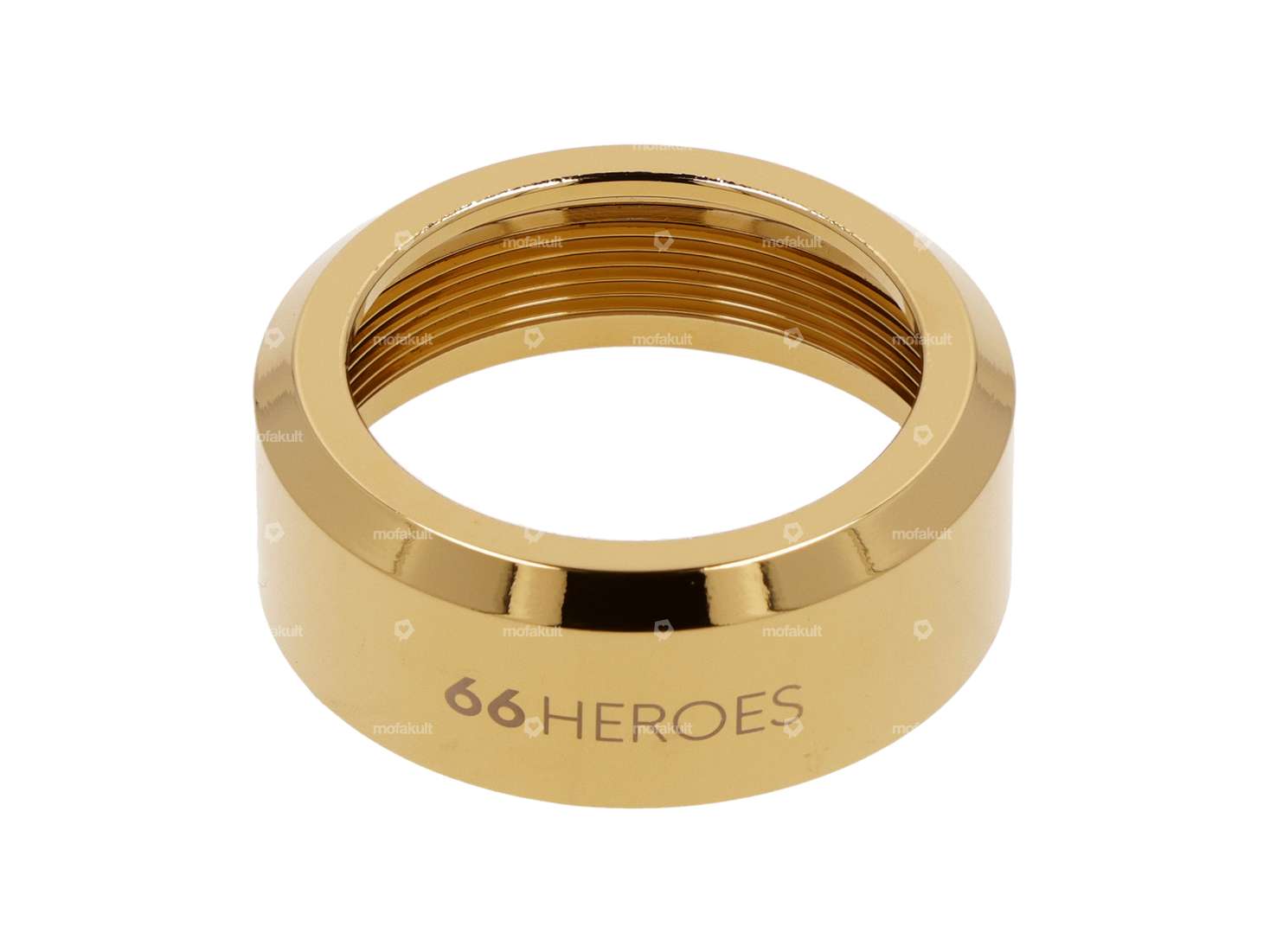 66HEROES Freilauf Abdeckung CNC Alu gold Carousel Image 1
