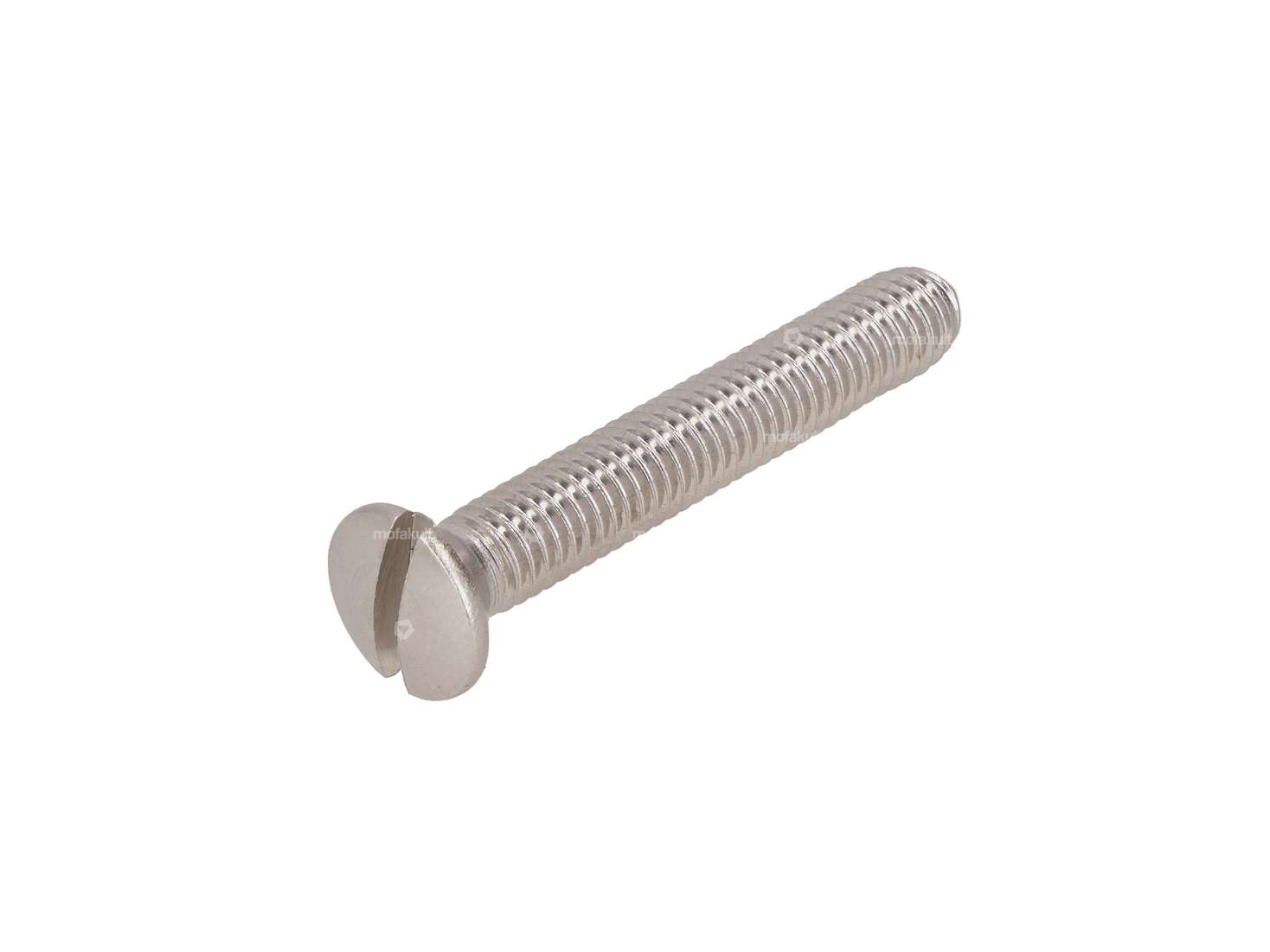 Schraube M6x40 Linsensenkkopf Schlitz Inox Carousel Image 1