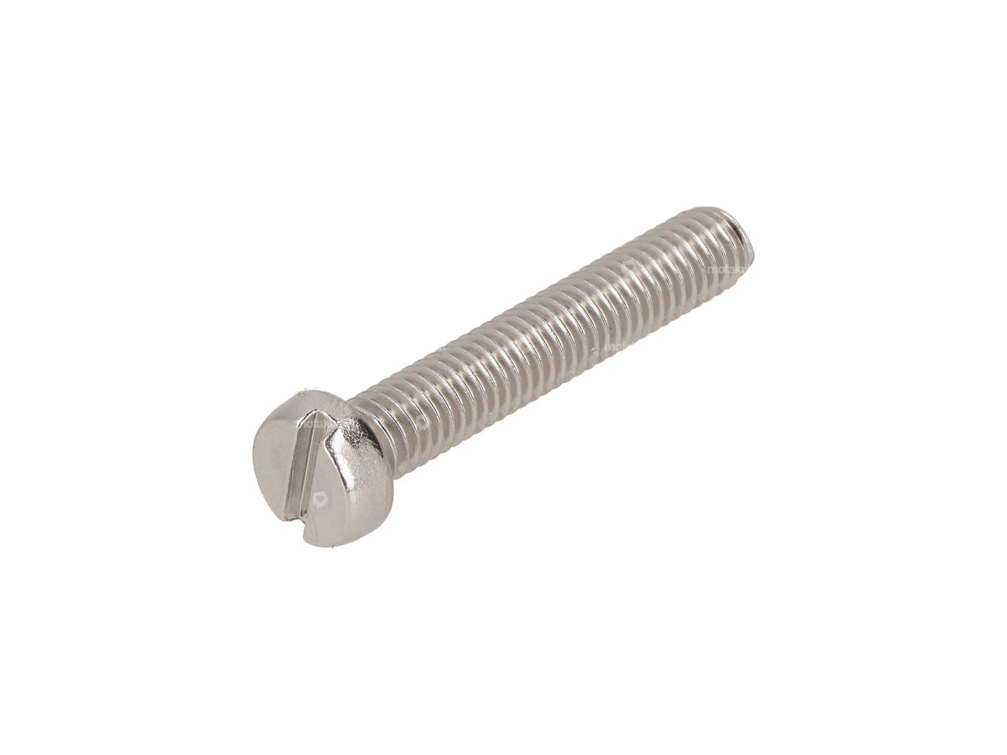 Schraube M6x35 Zylinderkopf Schlitz Inox Carousel Image 1