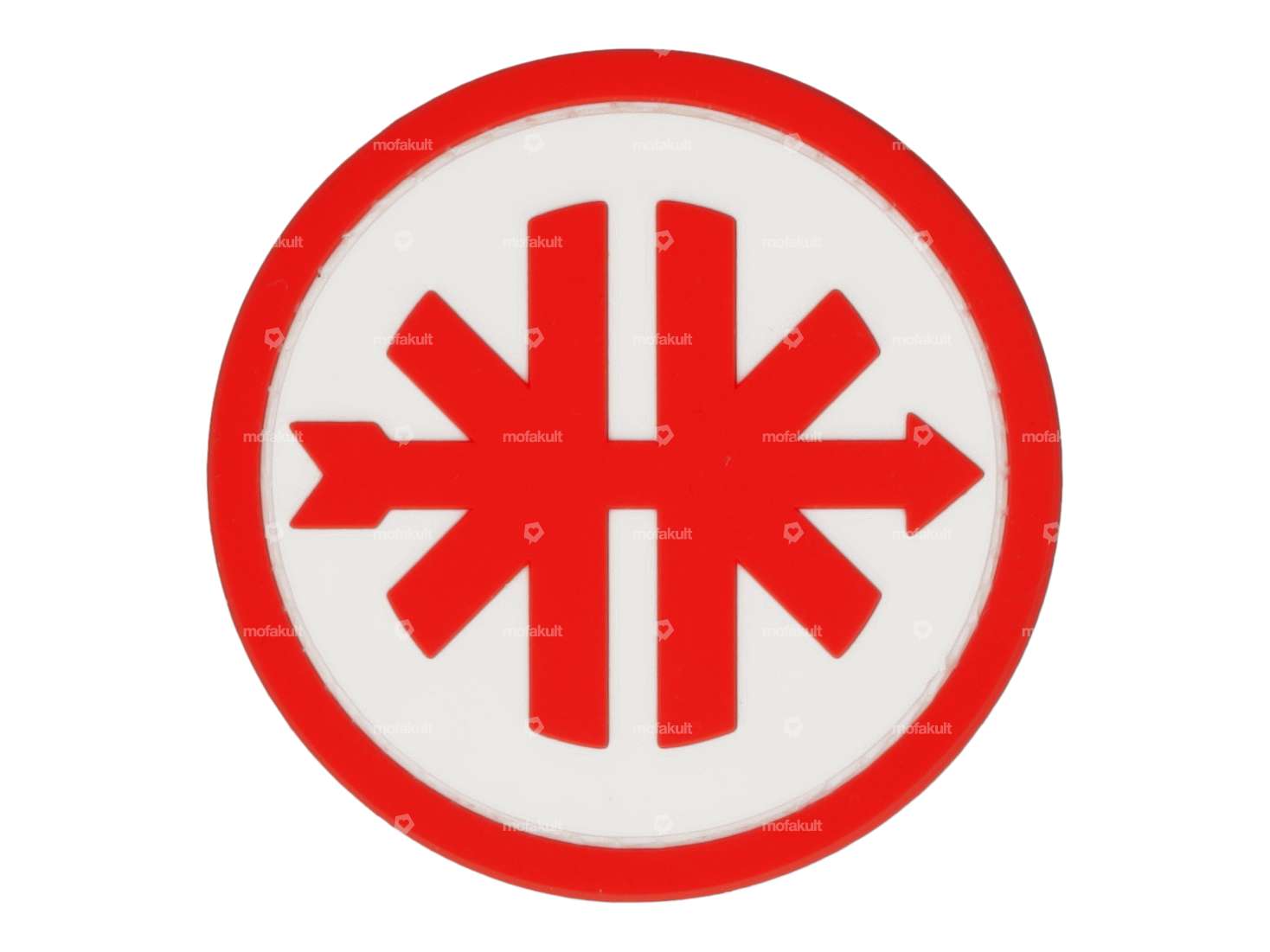 mk-Merch Aufnäher «Kreidler» Gummi rund Carousel Image 1