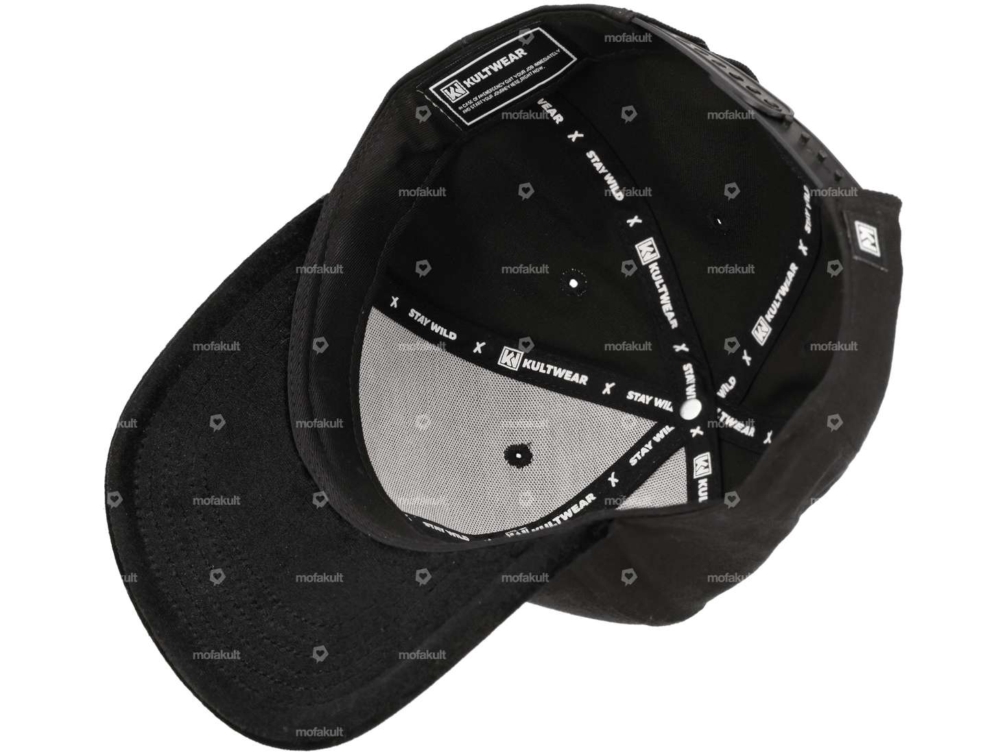 Kultwear Cap "Kultwear" black Carousel Image 3