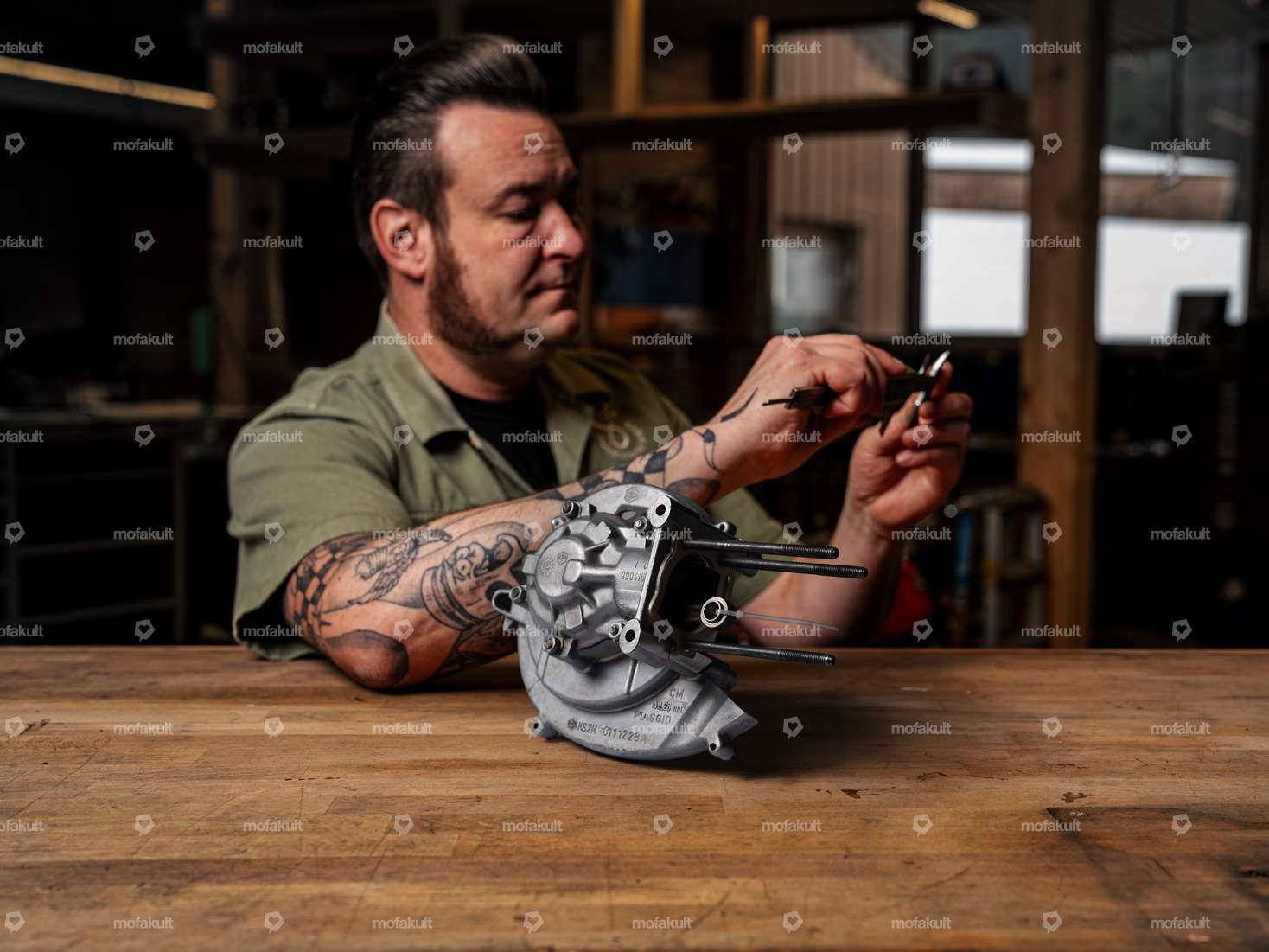 Siggnature revision hull engine (without ignition) | Piaggio Ciao, SI, Bravo, Boxer Carousel Image 1