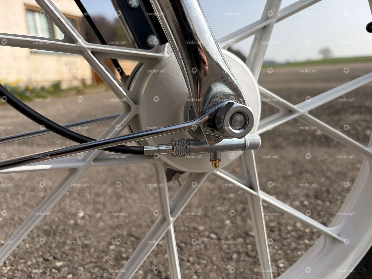 GPO Tachoantrieb 17" Snowflake mit swiing® Lager-Umbausatz | Puch Maxi Carousel Image 3