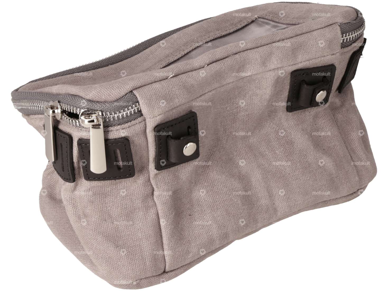 mk-Merch Lenkertasche «Vintage» grau Carousel Image 2