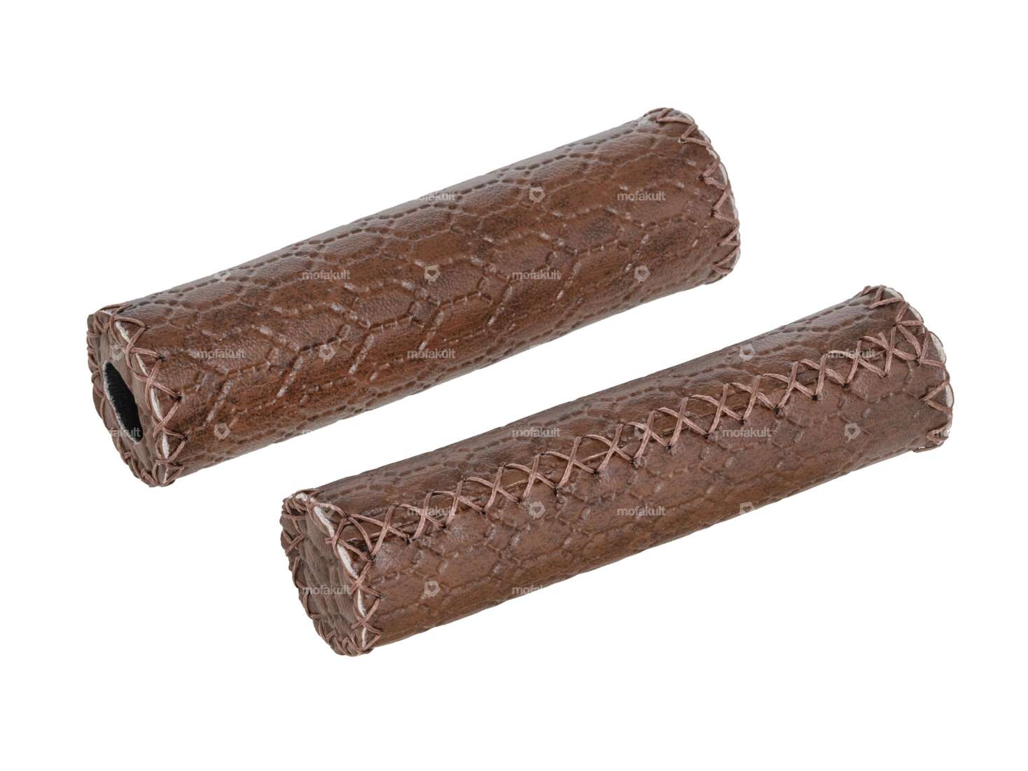 Griffe British Kunstleder braun Carousel Image 1