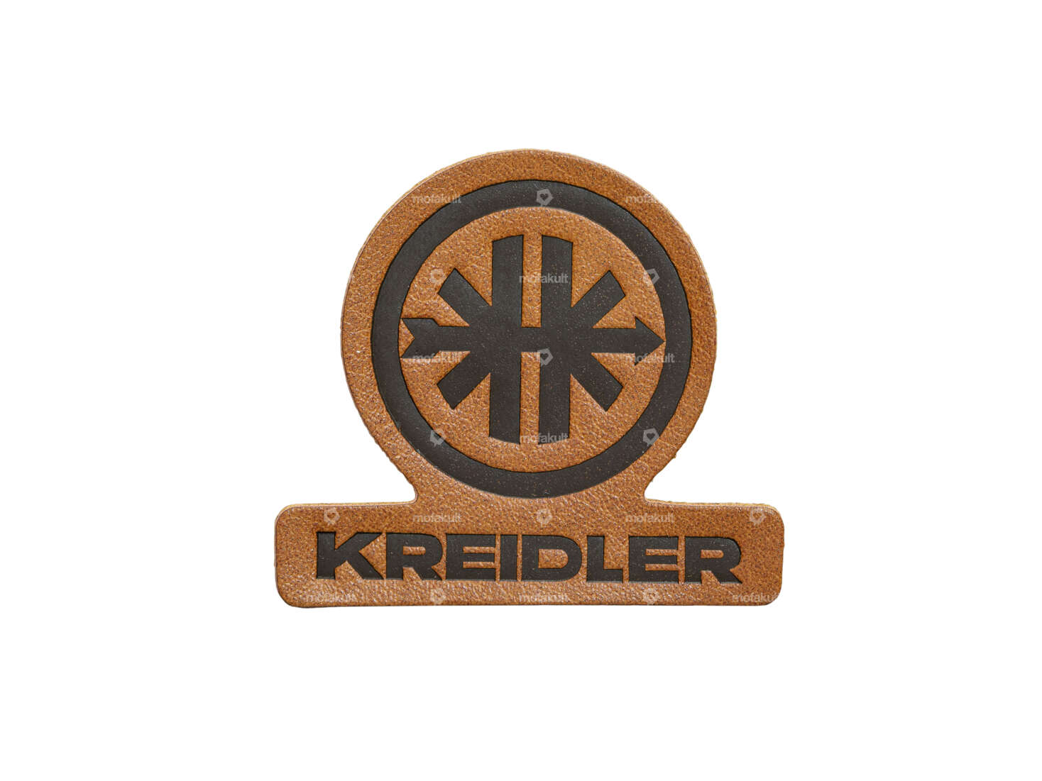 mk-Merch Aufnäher «Kreidler» 50 x 45 mm Kunstleder Carousel Image 1
