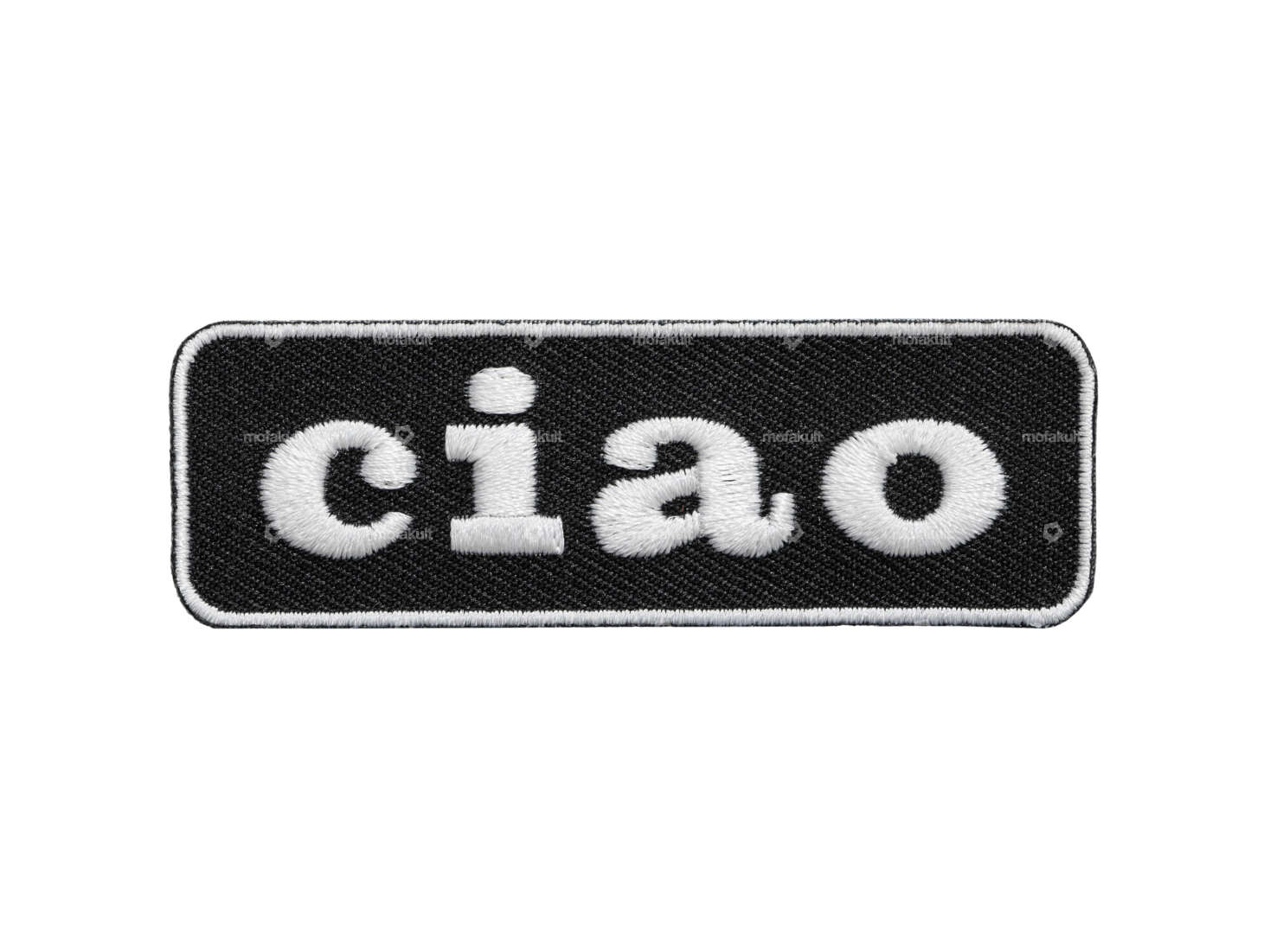 mk-Merch Aufnäher «Piaggio Ciao» 75 x 25 mm Carousel Image 1