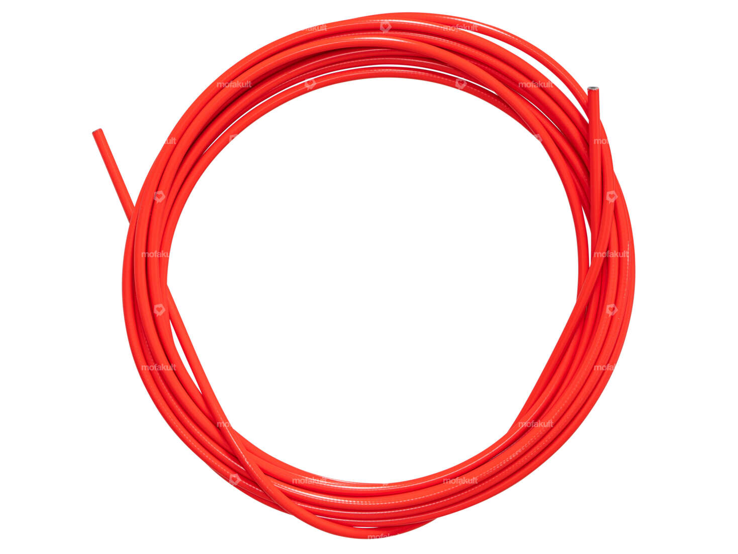 Kabelhülle Ø 5 mm rot (6 Meter Rolle) PTFE-gefettet Carousel Image 1
