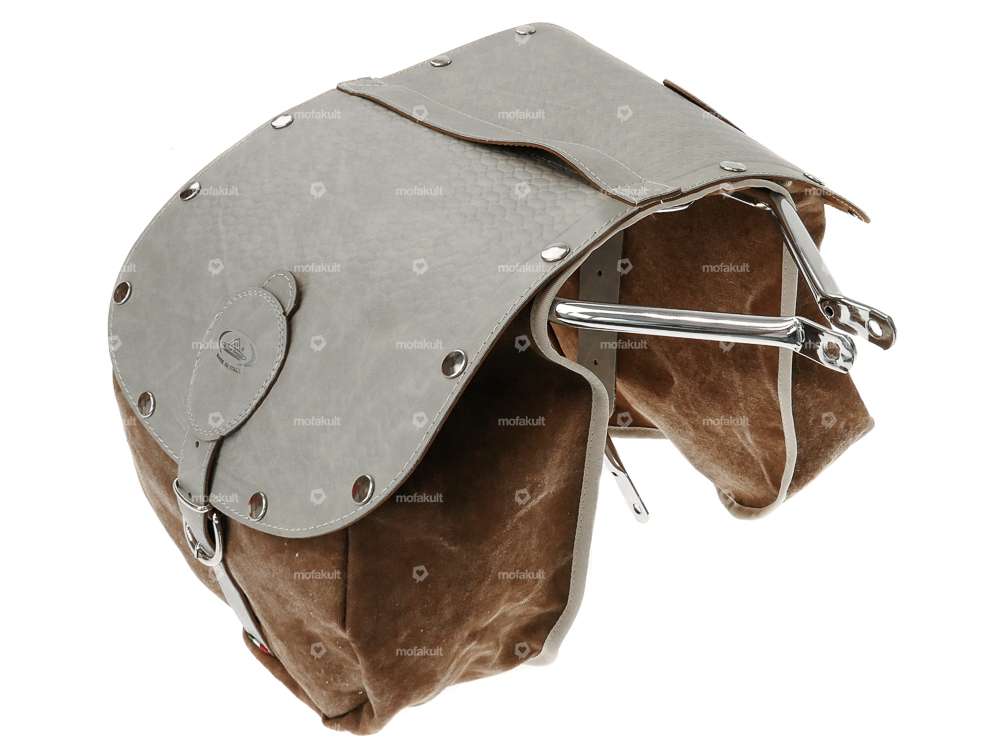 Gepäcktasche Oldschool honig Carousel Image 5