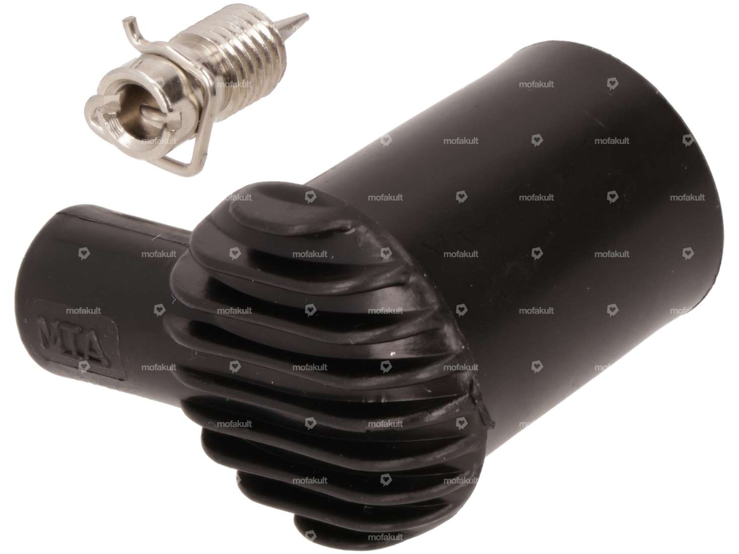 Zündkerzenstecker gerillt mit Klemmdorn / nicht entstört Carousel Image 2