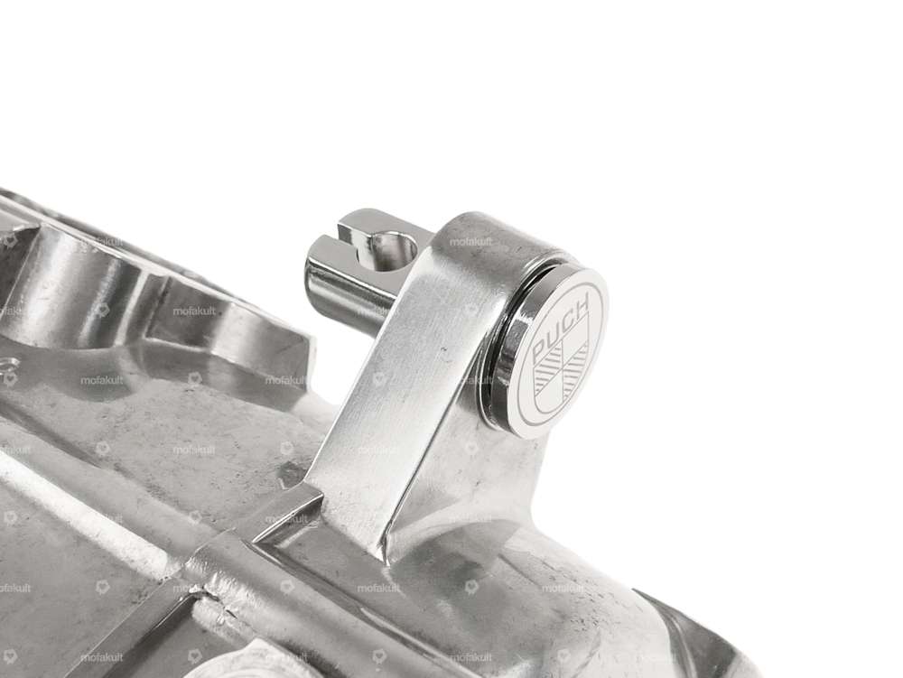 66HEROES Abstützbolzen Kupplungskabel Alu Chrom | Puch X30 Velux Carousel Image 5