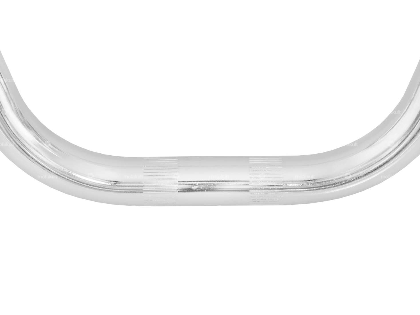 GPO handlebar fork plate 25 cm curved chrome Carousel Image 3