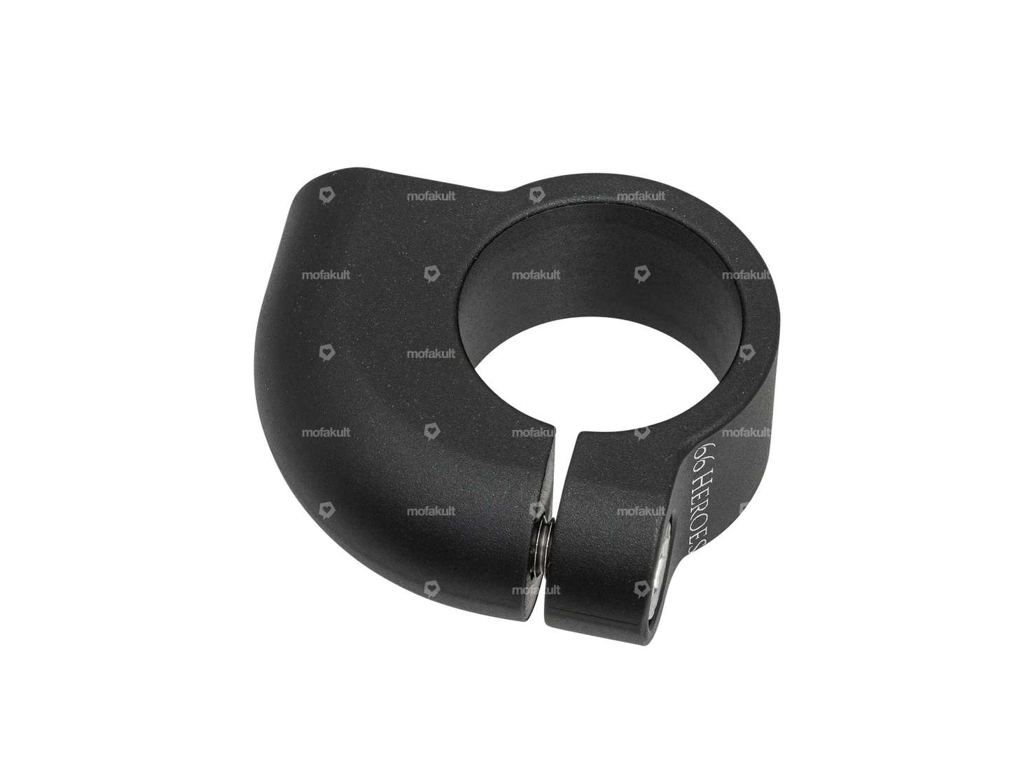 66HEROES Spiegelhalterung M10 Alu schwarz Carousel Image 2