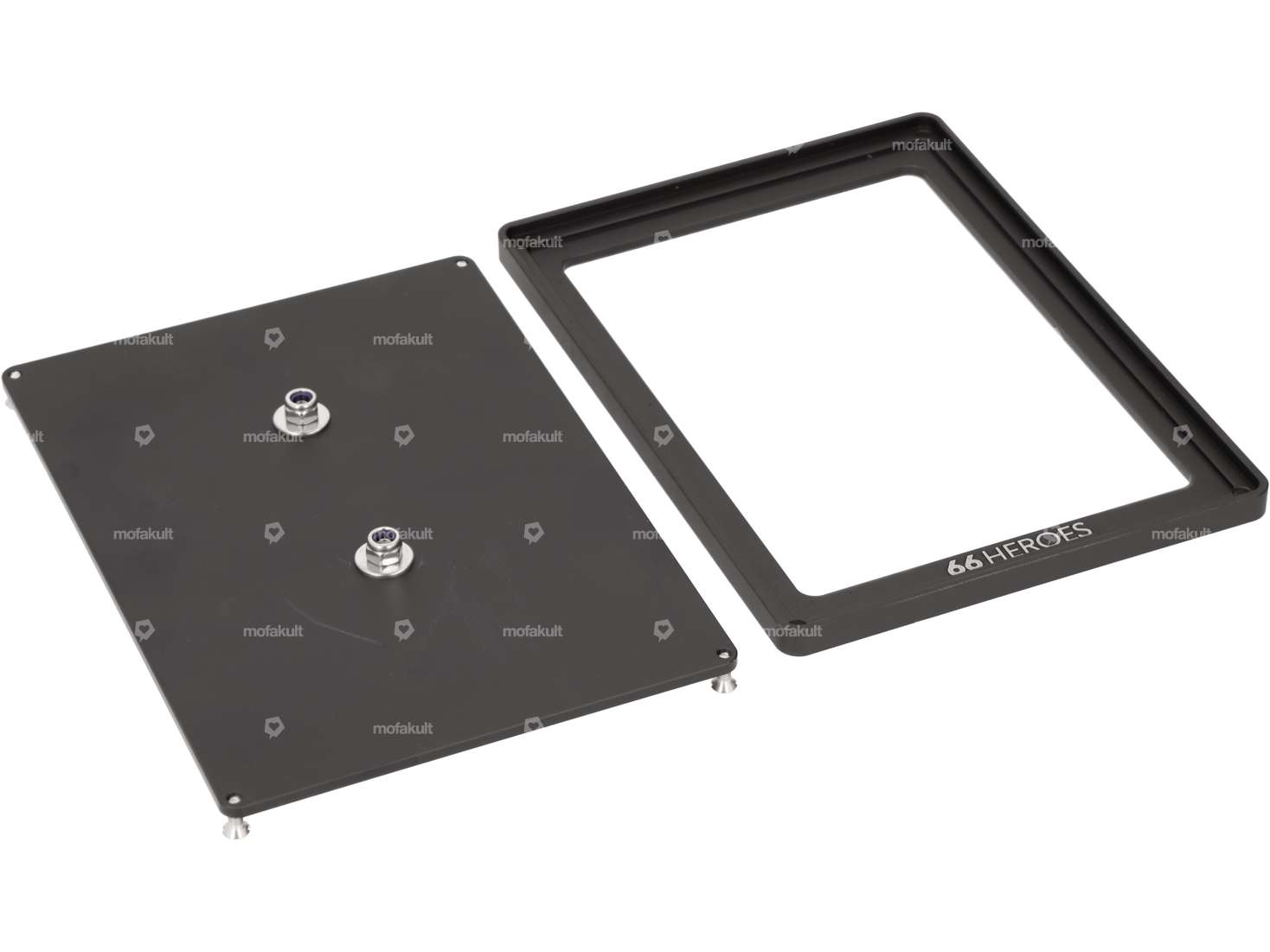 66HEROES Custom number frame "Sachs" black (CH version) Carousel Image 3