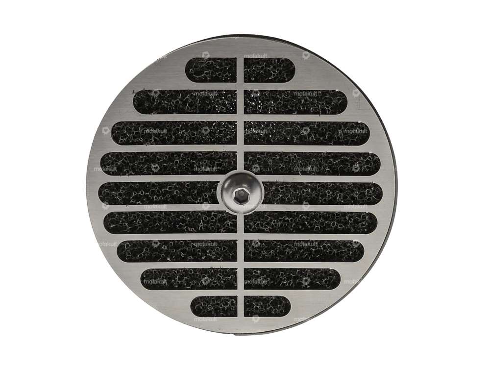 MLM Luftfilter Blech Ø 20 mm Bing Inox schwarz Carousel Image 4