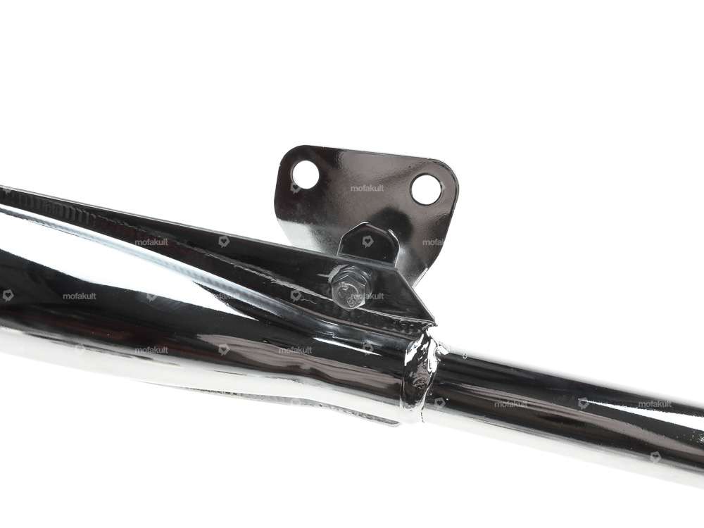 Auspuff 25 mm schräger Auslass Chrom | Tomos Carousel Image 2